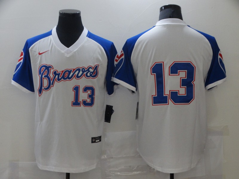 Braves 13 Ronald Acuna Jr. White Nike Turn Back the Clock Jersey,We sell and wholesale Braves 13 Ronald Acuna Jr. White Nike Turn Back the Clock Jersey on line form chian!